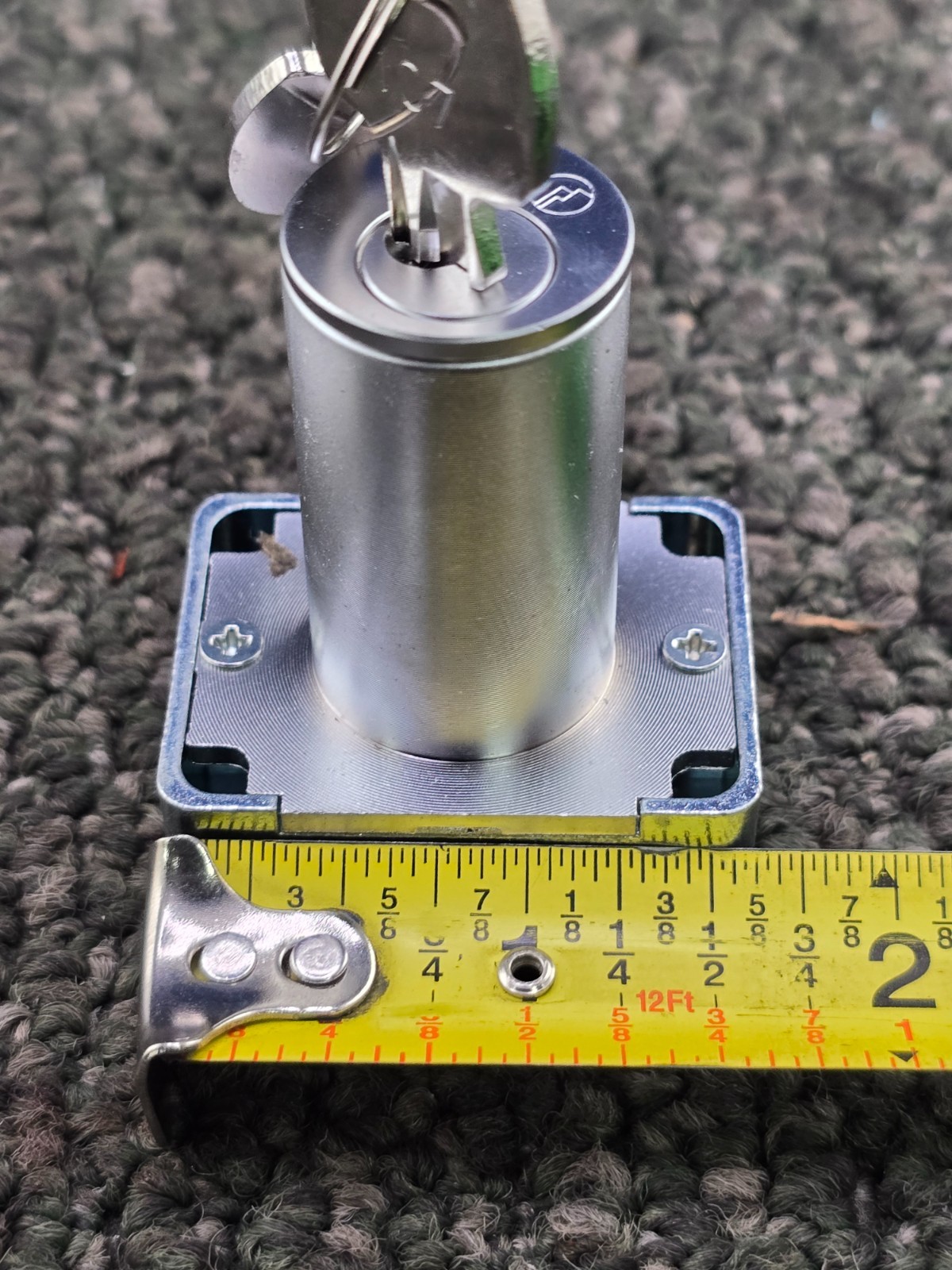(QTY 2) Olympus Lock 200-26D138-107 Tumbler Deadbolt Drawer Lock Keyed Alike 26D