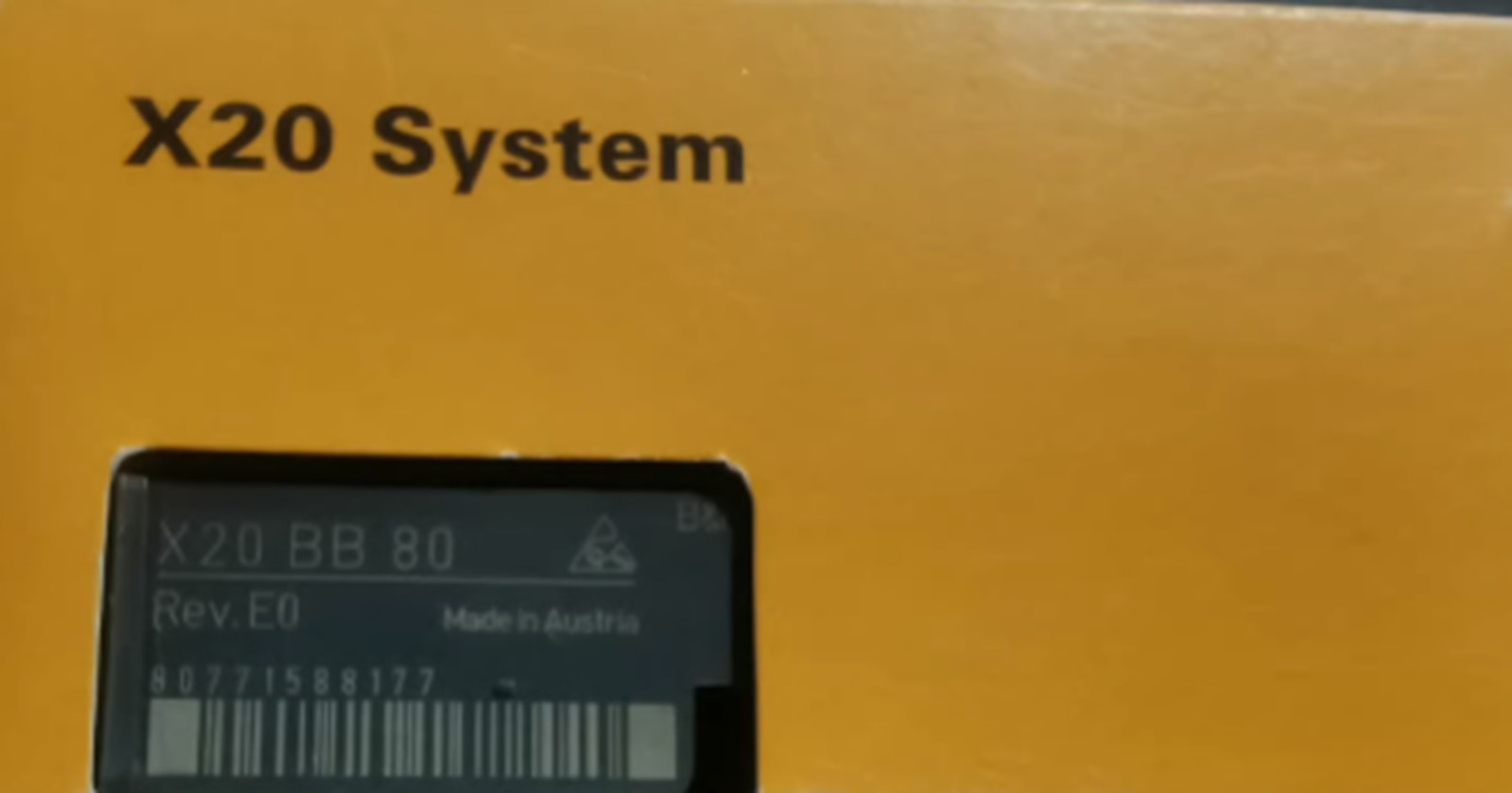 NEW B&R X20BB80 X20 BB 80 Module