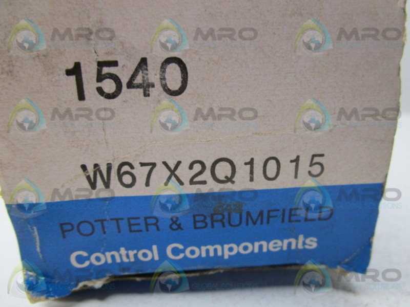 POTTER & BRUMFIELD W67X2Q1015 CIRCUIT BREAKER 15A NSMP
