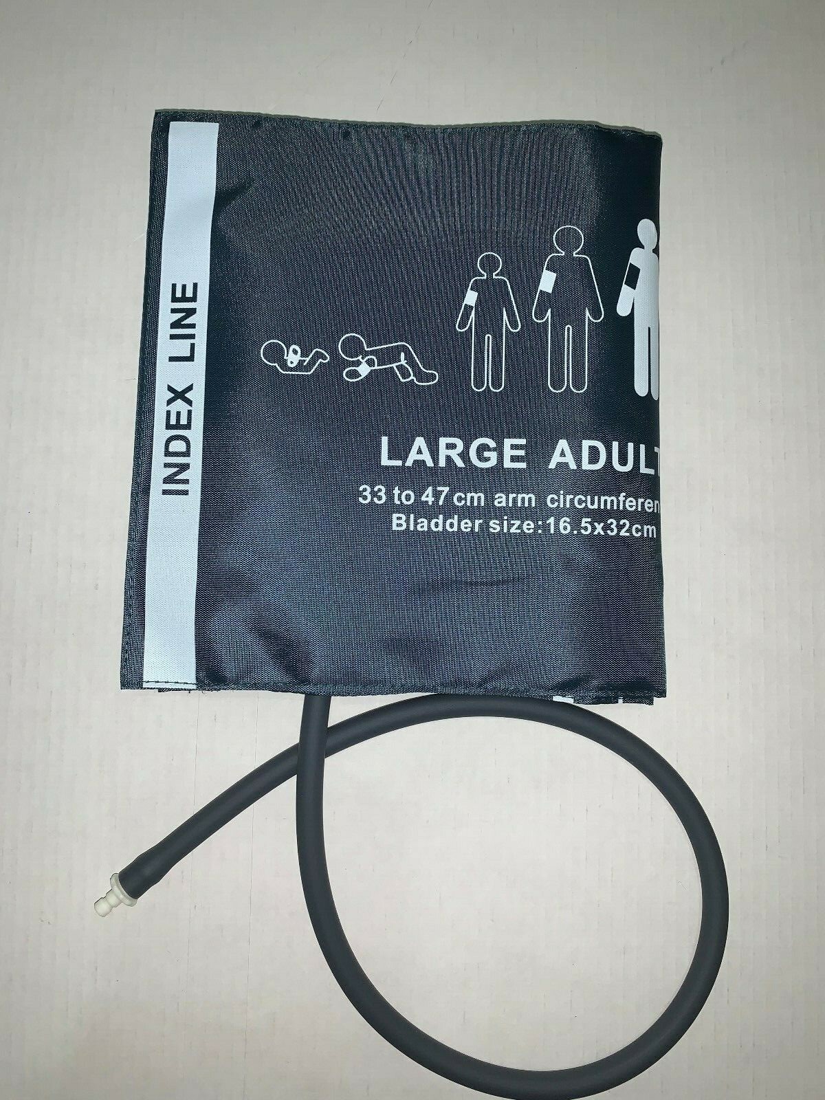 Criticare compatible Blood Pressure Cuffs – Adult & Large Adult Set w/connector.
