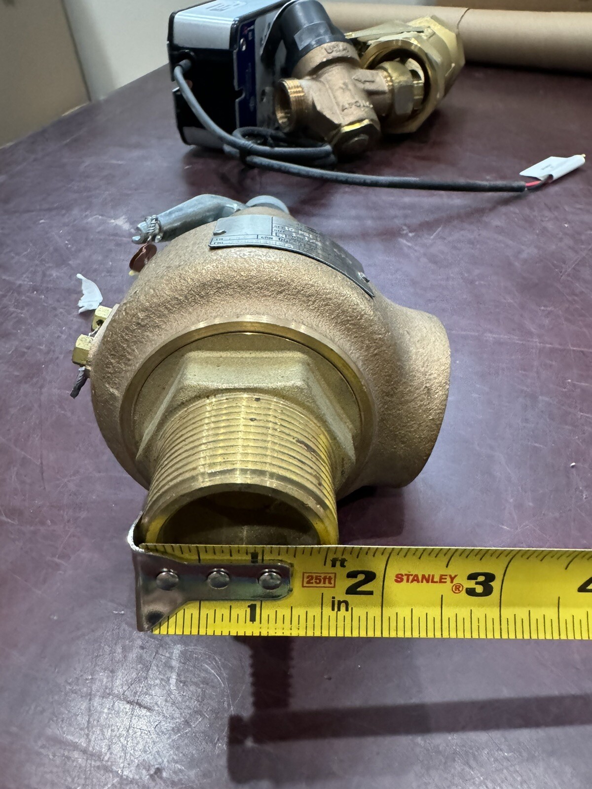 1.25 in x 2 in Steam Pressure Relief Valve Spence Engineering