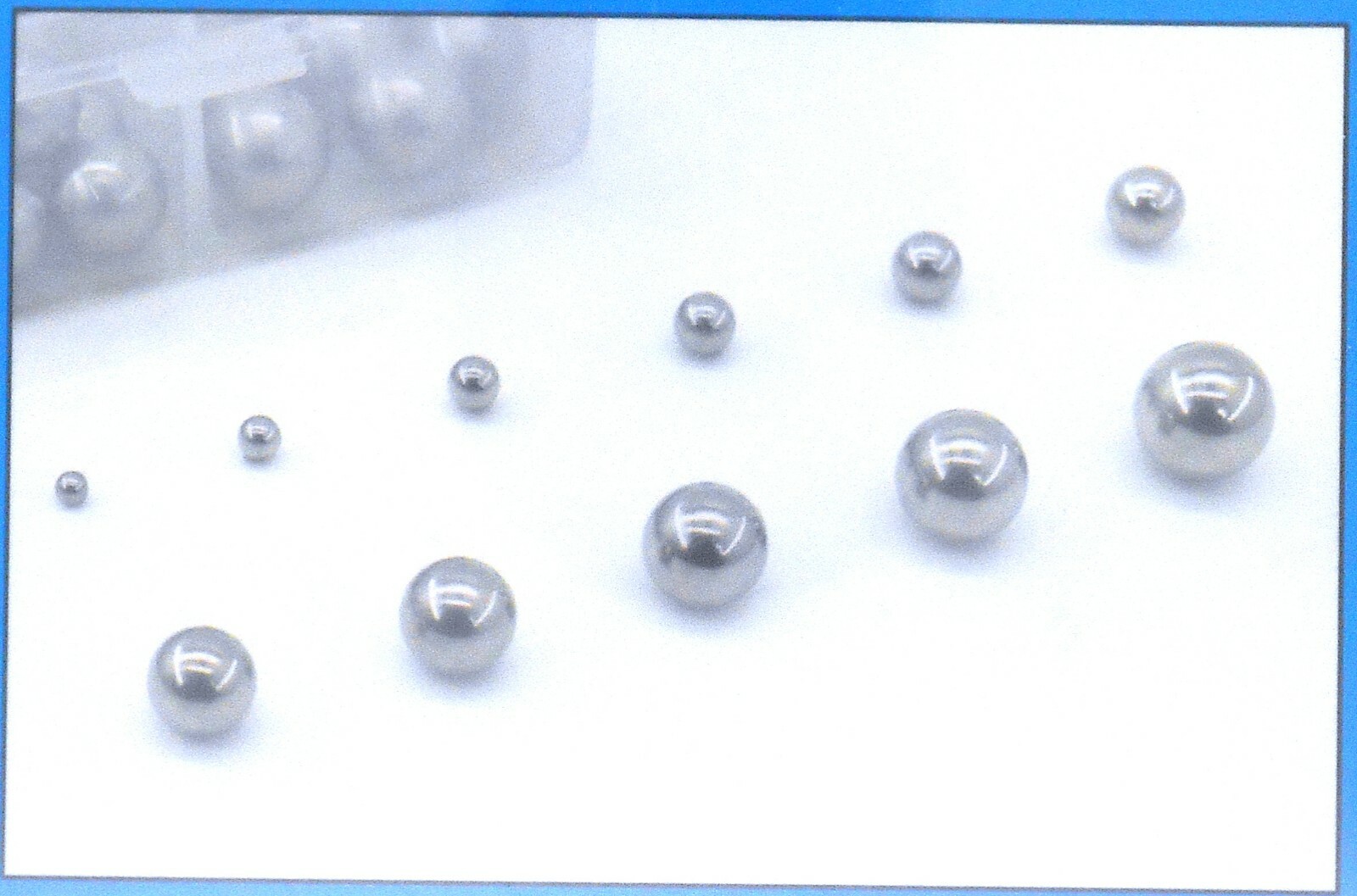 430pc Stainless Steel Chrome Ball Assortment Ball Bearing Assorted Set