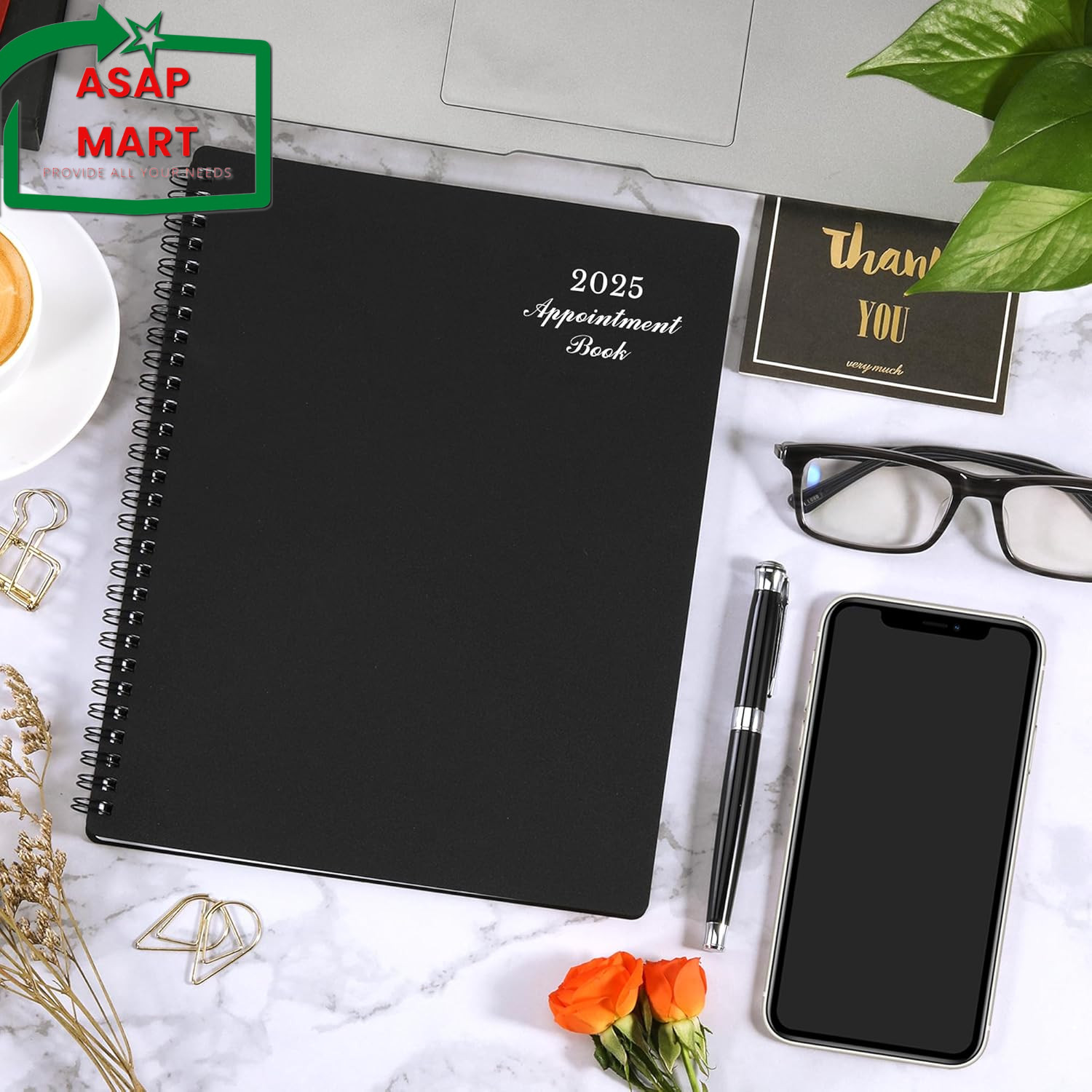 2025 Weekly Appointment Book & Planner – Jan 2025 – Dec 2025, 2025 Daily Hourly.