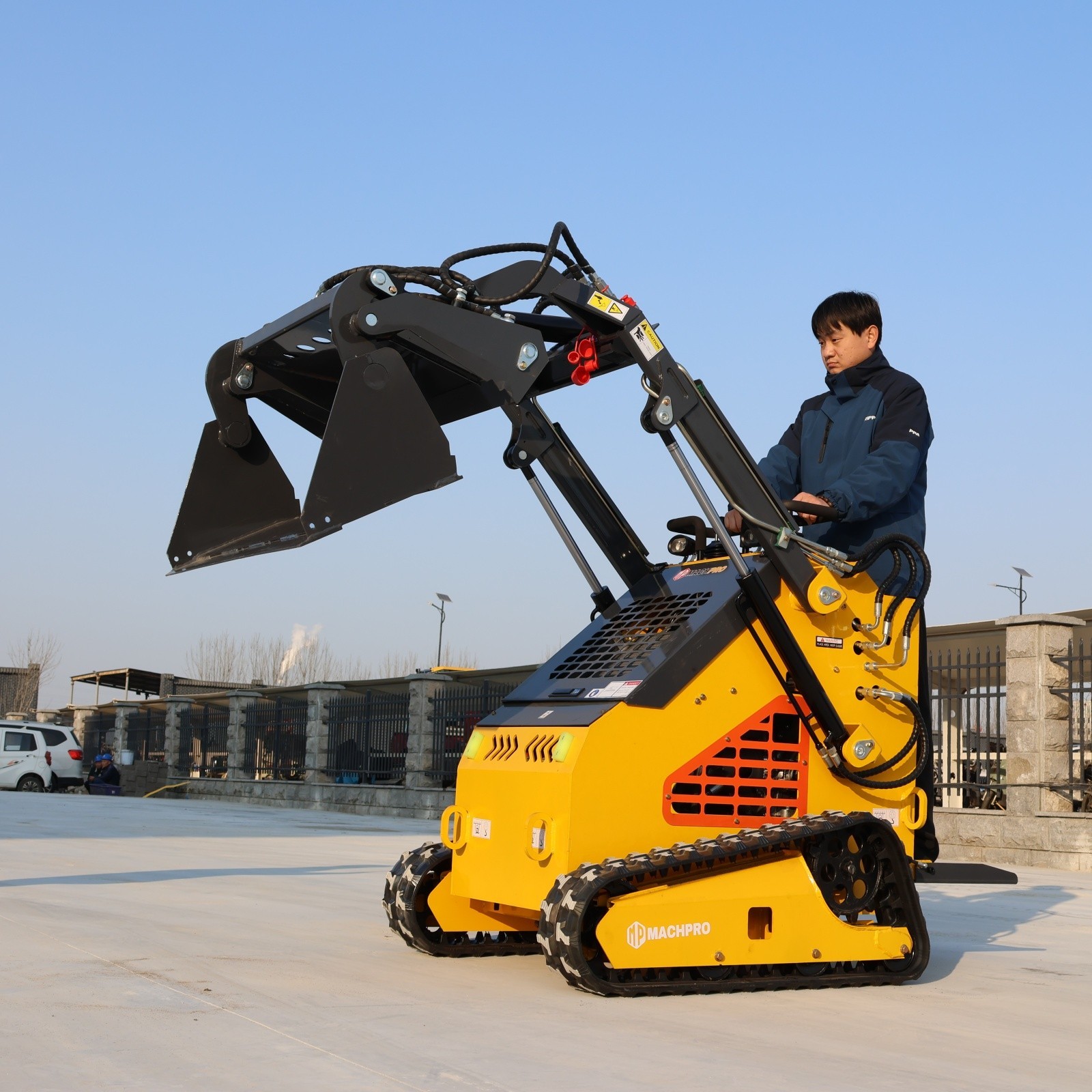 23HP Skid Steer Loader Gas Engine Loaders USA Free Shipping EPA