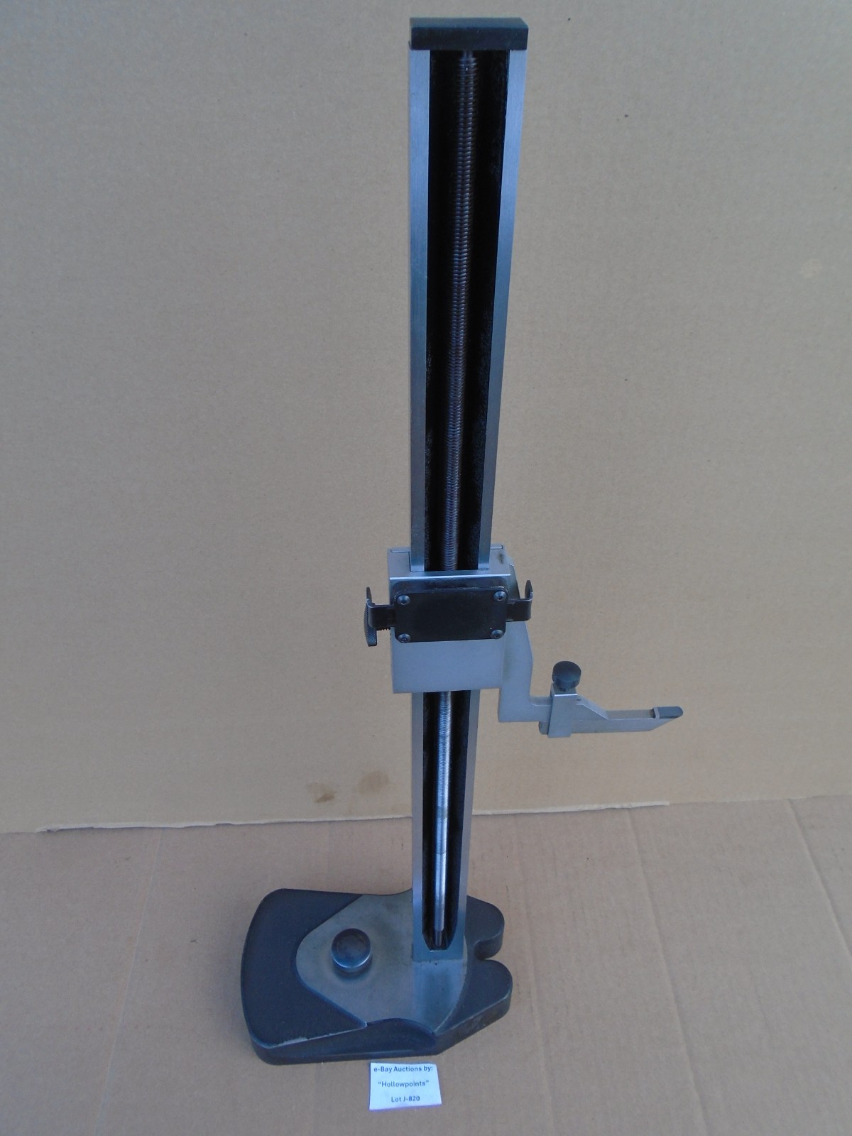Starrett No. 254M METRIC Master Vernier Height Gage Gauge 0 – 500MM .02mm J820