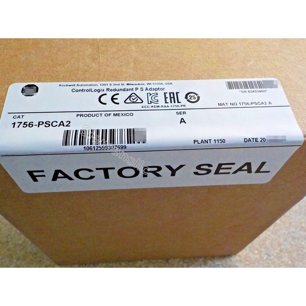 NEW 1756-PSCA2 AB ControlLogix Redundant P S Adaptor Fast Shipping US Free Tax