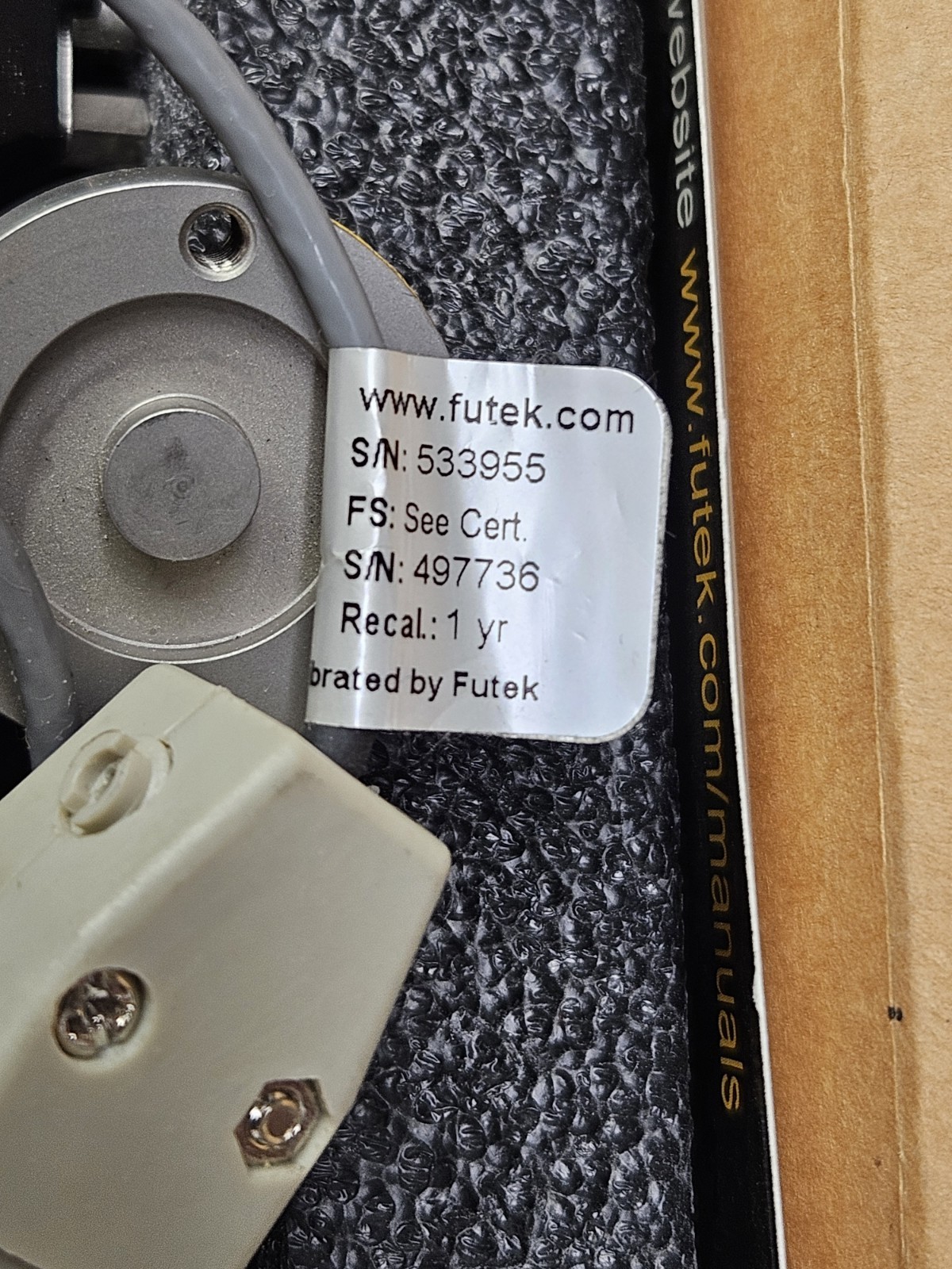 FUTEK CSG110 LLB400 Strain Gauge Amplifier Module Load Cell 100lb FSH01449 USA