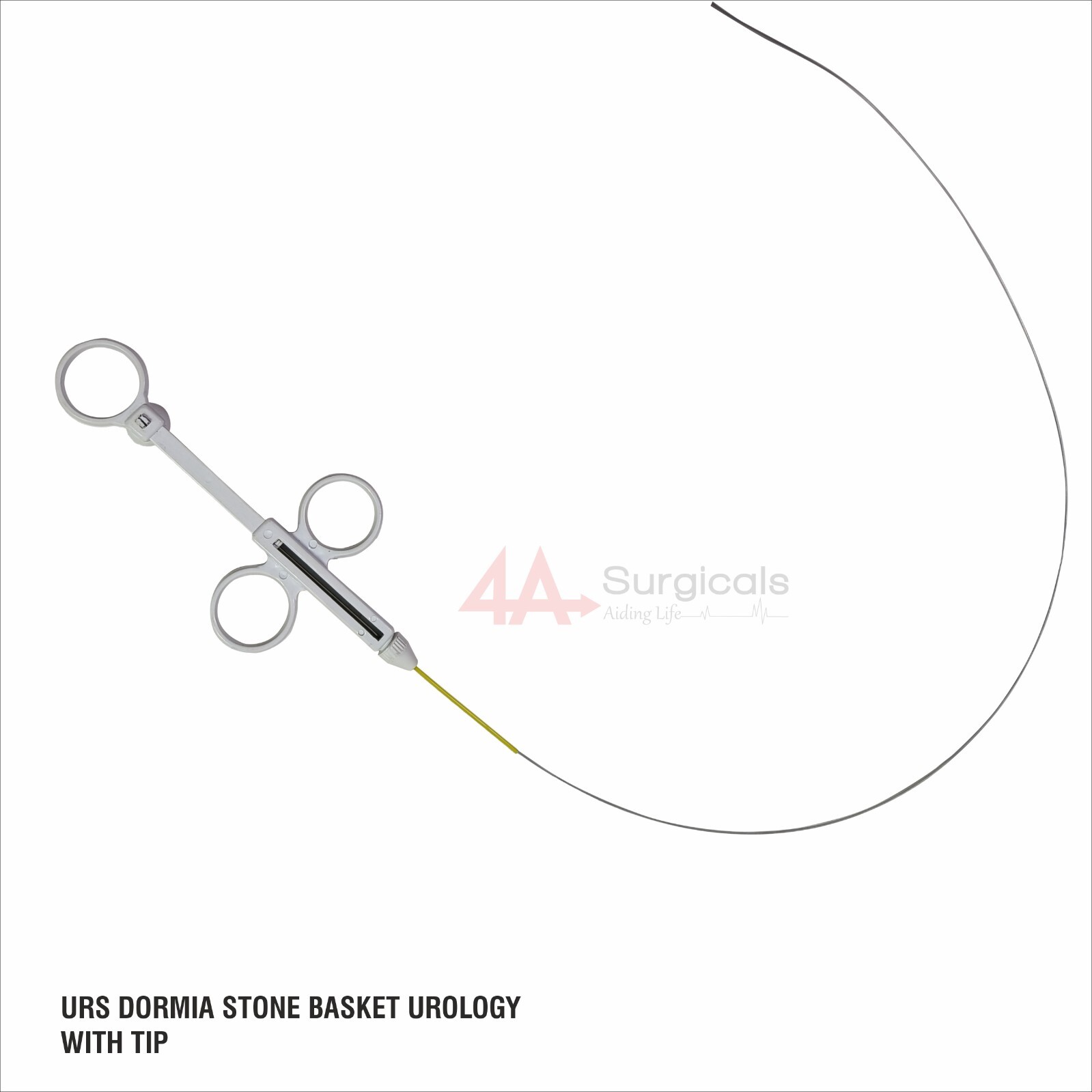 4A URS DORMIA STONE BASKET UROLOGY WITH TIP 3Fr & 4Fr/70cm （Set of 2 pieces ）