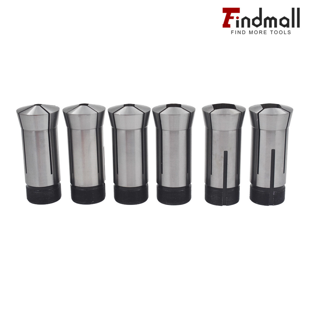 Findmall 5C Square Collet 6 PC Set 1/4″,5/16″,3/8″,1/2″,5/8″,3/4″