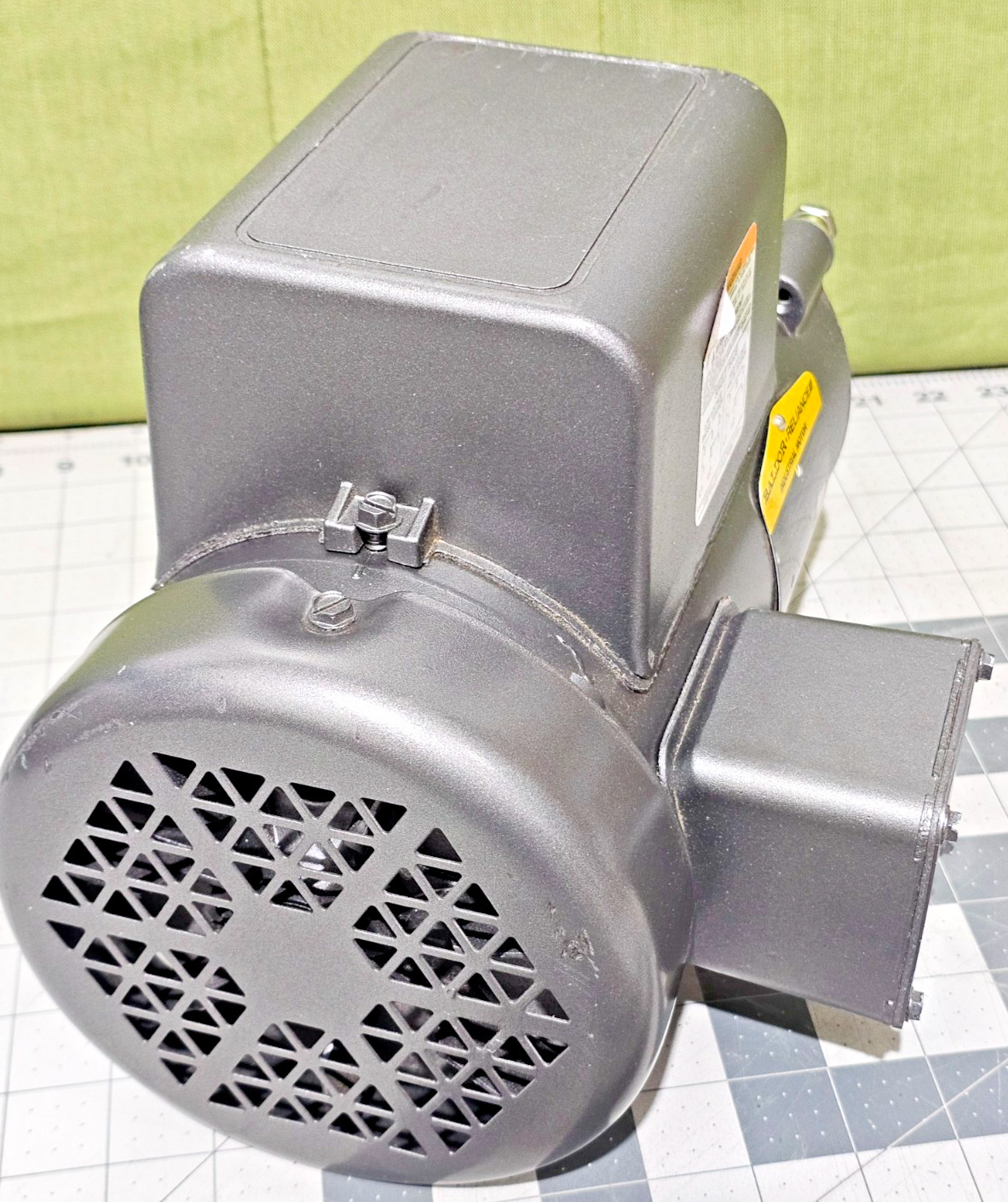 Baldor Reliance VL3507 Industrial Motor 56c 1ph 3/4hp 1725rpm 115/230v-ac