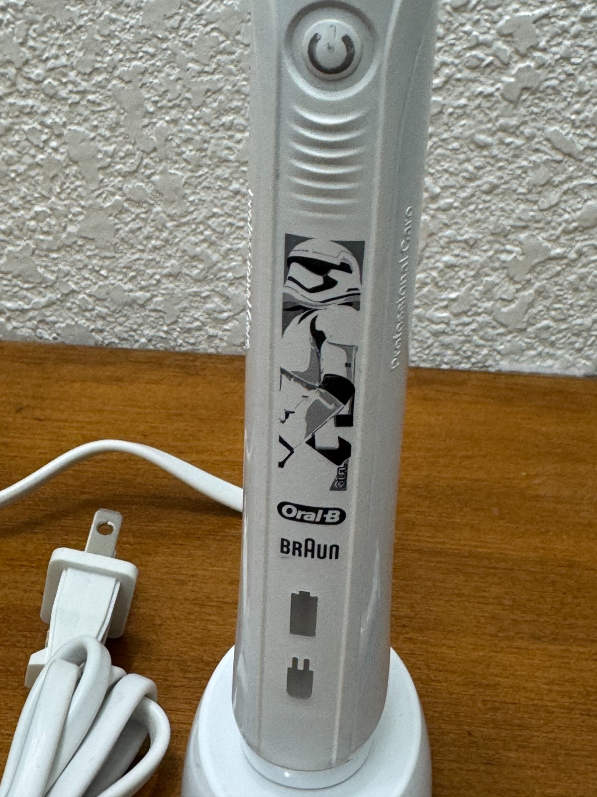 Braun Oral-B 3766 Star War Toothbrush (USED) +Charger+New Brush Head