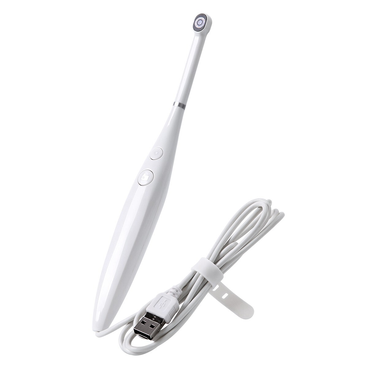 AZDENT Dental USB Intraoral Camera 8 LED Oral Endoscope 3-Speed Adjustment IPX5