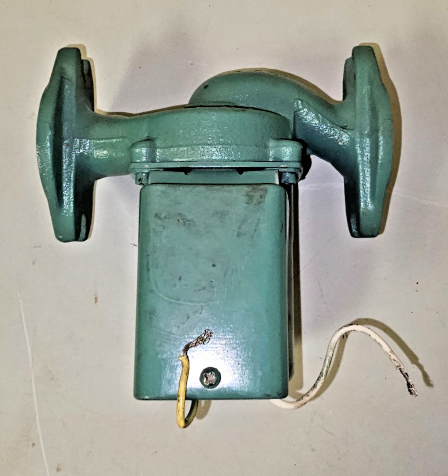 Taco 007-F5 Cast Iron Circulator, 1/25 HP (DEFECTIVE, PARTS ONLY)