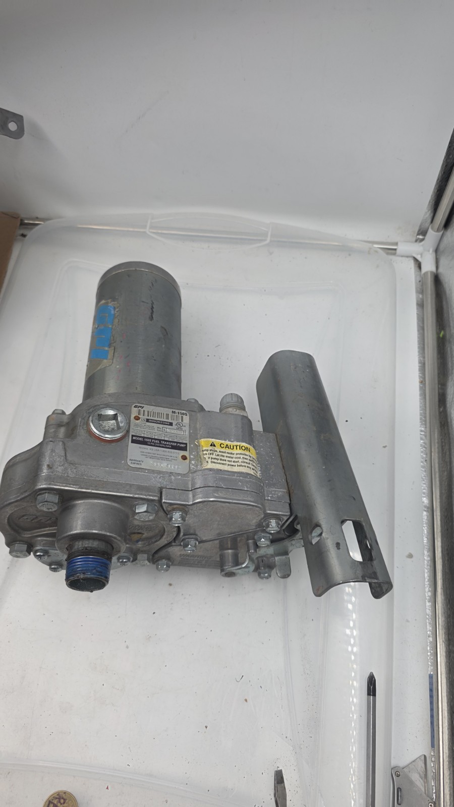 GPI M-150S 12 Volt Electric Gear Pump (15 GPM)