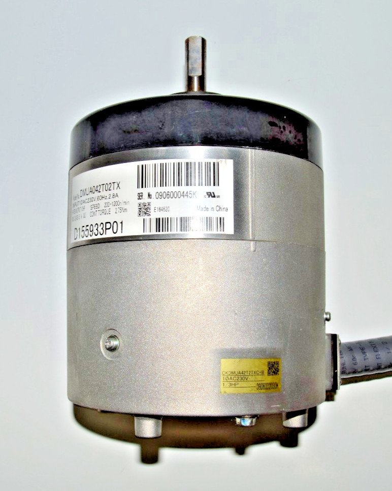 TRANE® DMUA042 T02TX 1/3 HP 200-1200 RPM 230V 60HZ 2.8A D155933P01 Fan Motor NEW