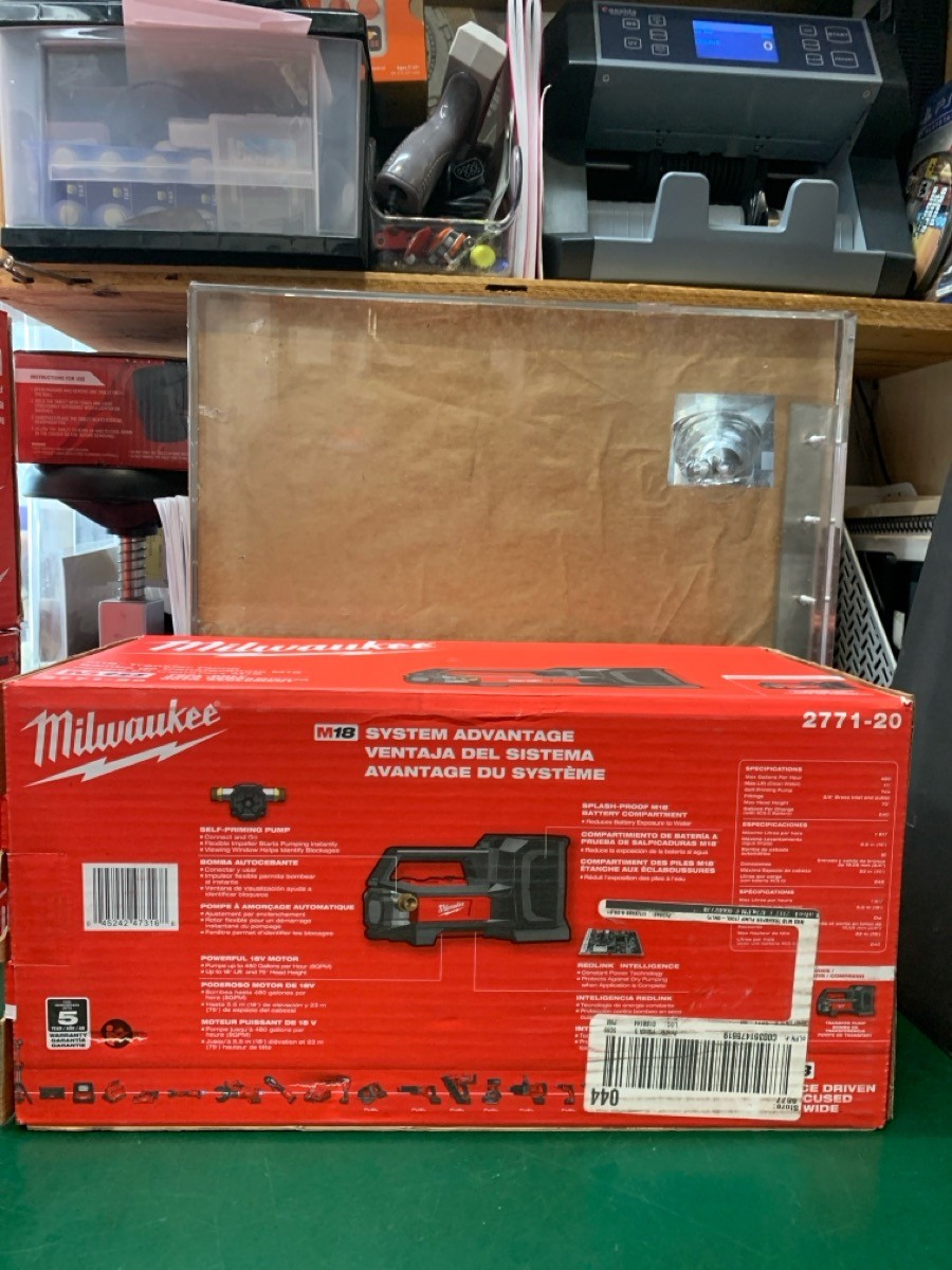Milwaukee 2771-20 M18 FUEL 18V Water Transfer Pump – Bare Tool (E10049765)