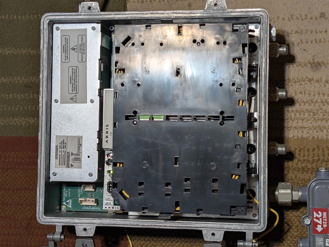 ARRIS Opti Max2100 Optical Node Fiber Deep Nodes OM2100 / OM21GJ-117A&0003