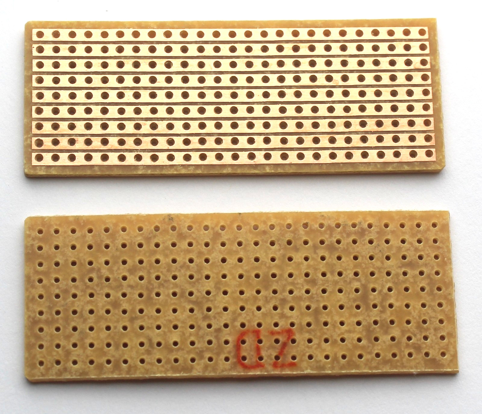 10pcs Single Sided PCB Stripboard Veroboard Platine Perf Board FR-2 2.5×6.5cm