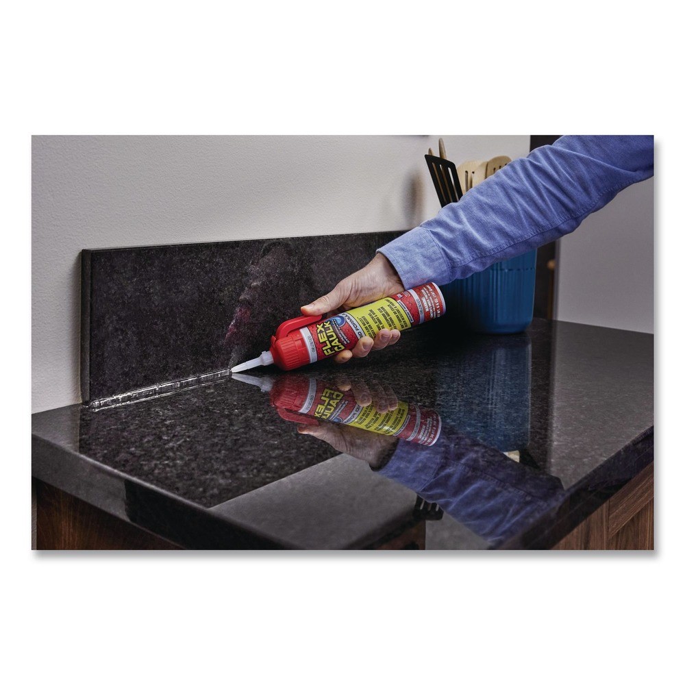 Flex Seal Products CFSCLRR675 Hi-Performance Caulk – Dries Clear (4/Carton) New