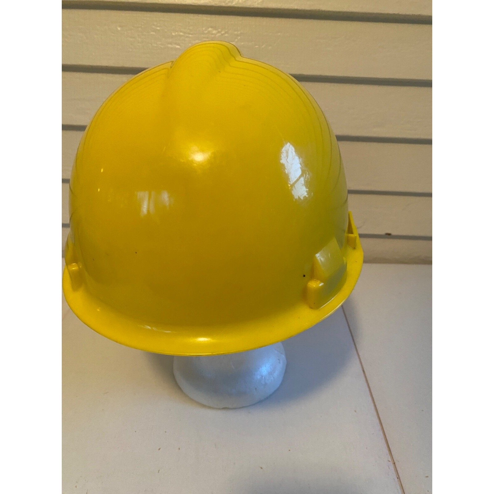 Yellow Hard Hat Gurney Brothers Construction Springfield, Vermont Earth Movers