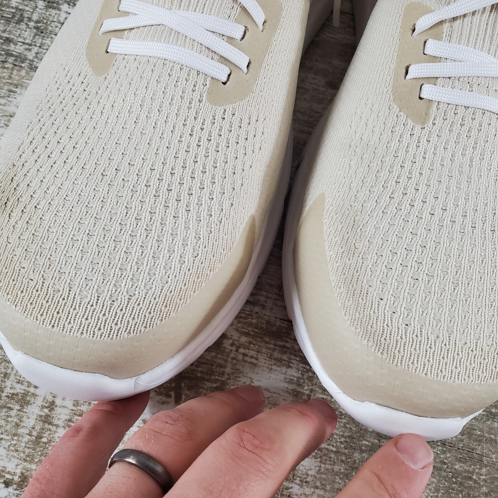 Timberland PRO Setra Womens Work Shoes Sz 10 Beige Almond Composite Safety Toe
