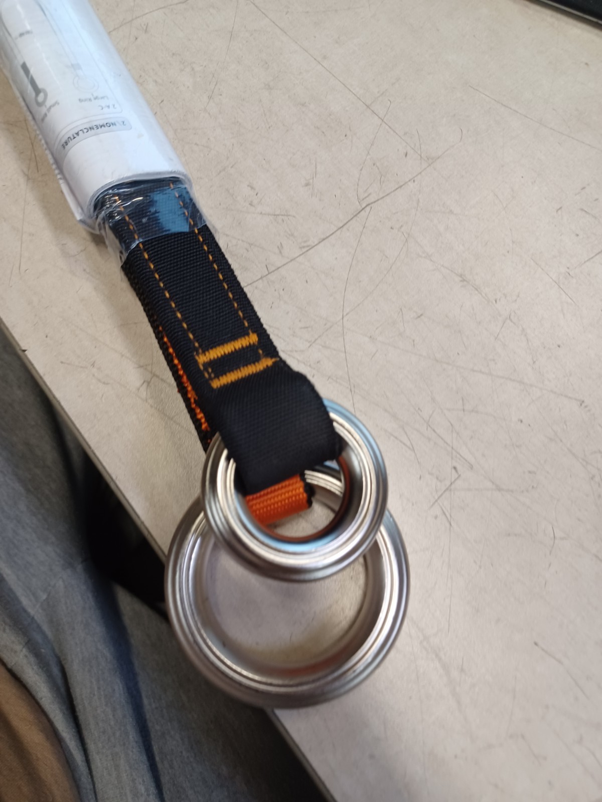 Notch Friction Saver Anchor Sling Steel Ring 36in 91cm NSFS-W3