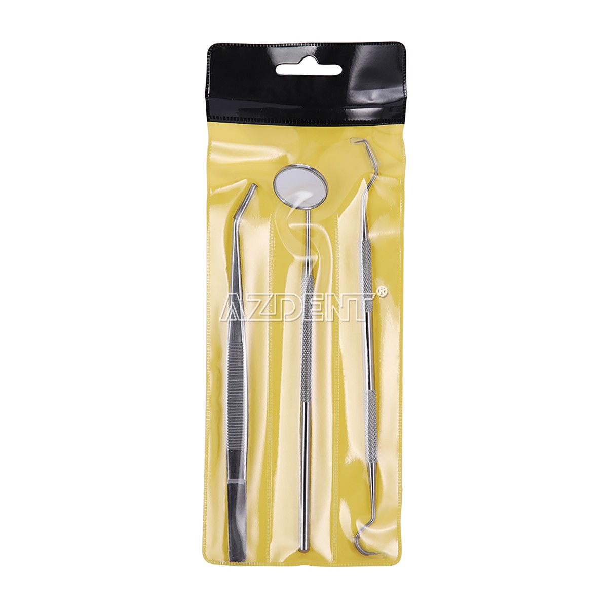 3Pcs Dental Cleaning Tool Oral Hygiene Kit Deep Cleaning Scaler Teeth Care Set