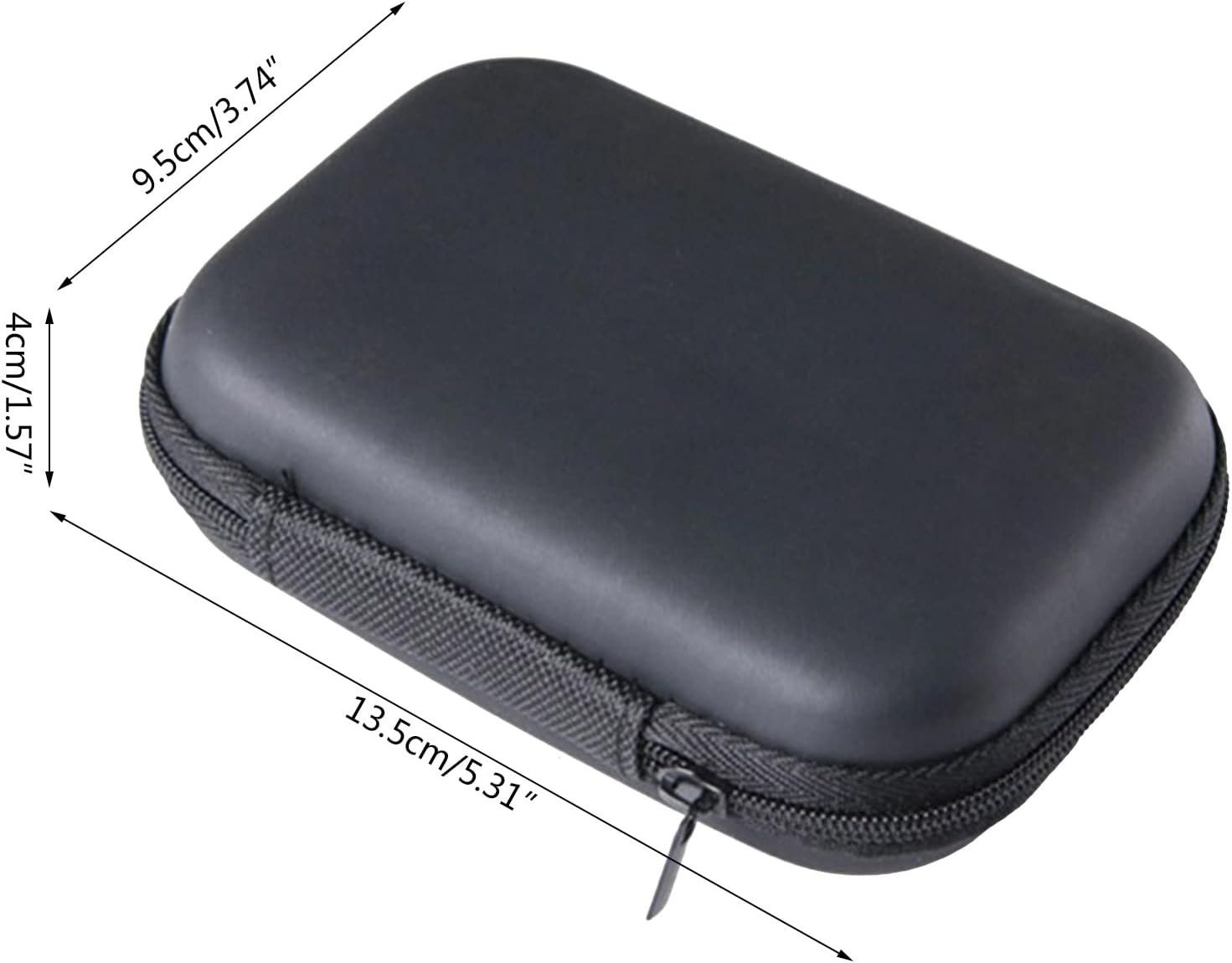 Durable Black Multimeter Carrying Case – Secure EVA Protection for Technicians