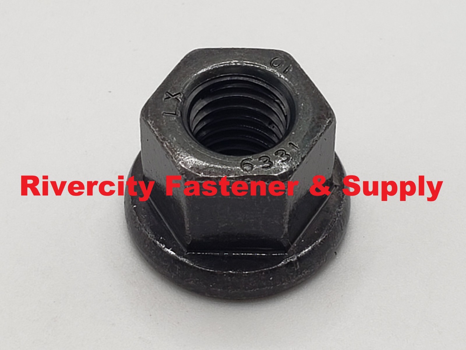 M10-1.5 High Hex Flange Nuts M10x1.5 Nut 10mm x 1.5 Flare nut Grade 10.9