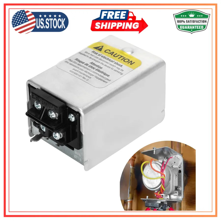 Honeywell V8043F1036 Zone Valve 24V 4-Wire 3/4 Sweat Normally Closed Actuator