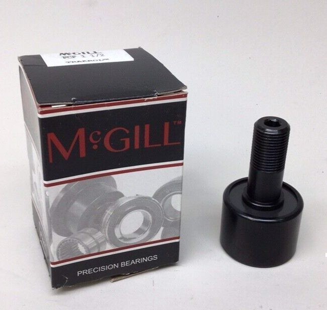 McGill PCF 1 1/2 Cam Follower 1.5000 OD X 1.1875 Width X 0.2500″ Stud Diameter