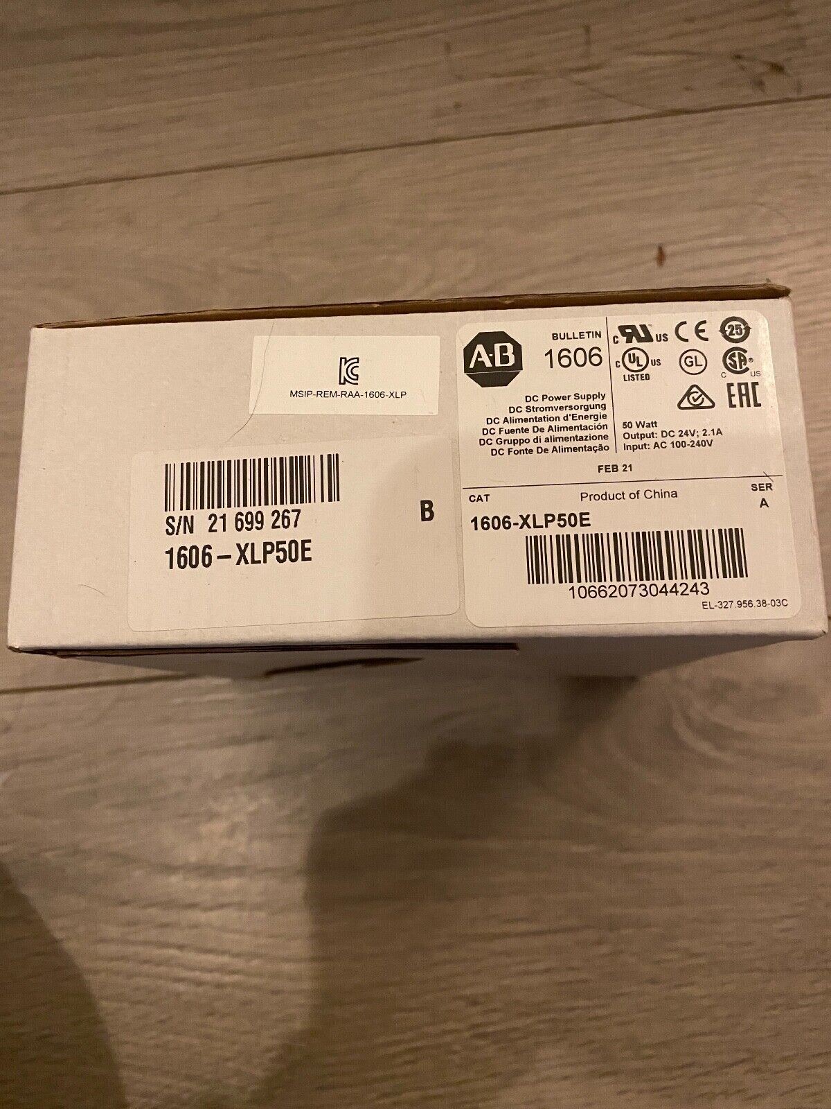 AB 1606-XLP50E Power Supply AC 100-240V 50-60Hz