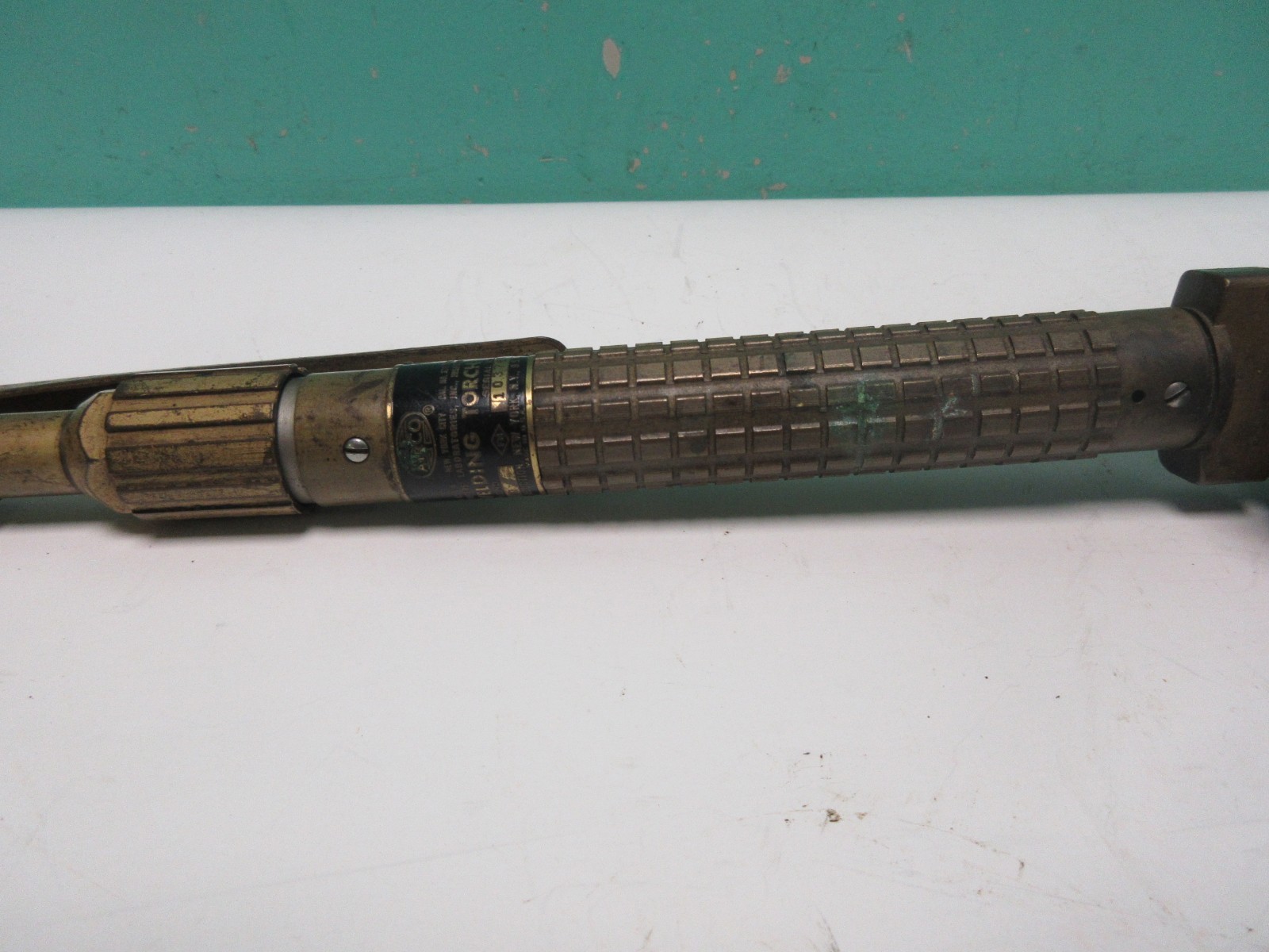 Vintage Airco Gas Cutting Torch Style 800 Series Handle + 3890 Head