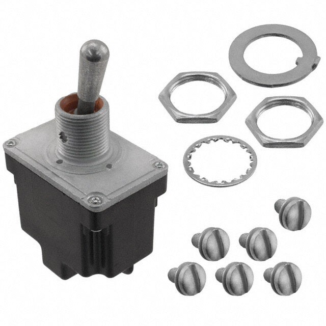 Honeywell 2TL1-31 Toggle Switch,DPDT,15A @ 277V,Screw