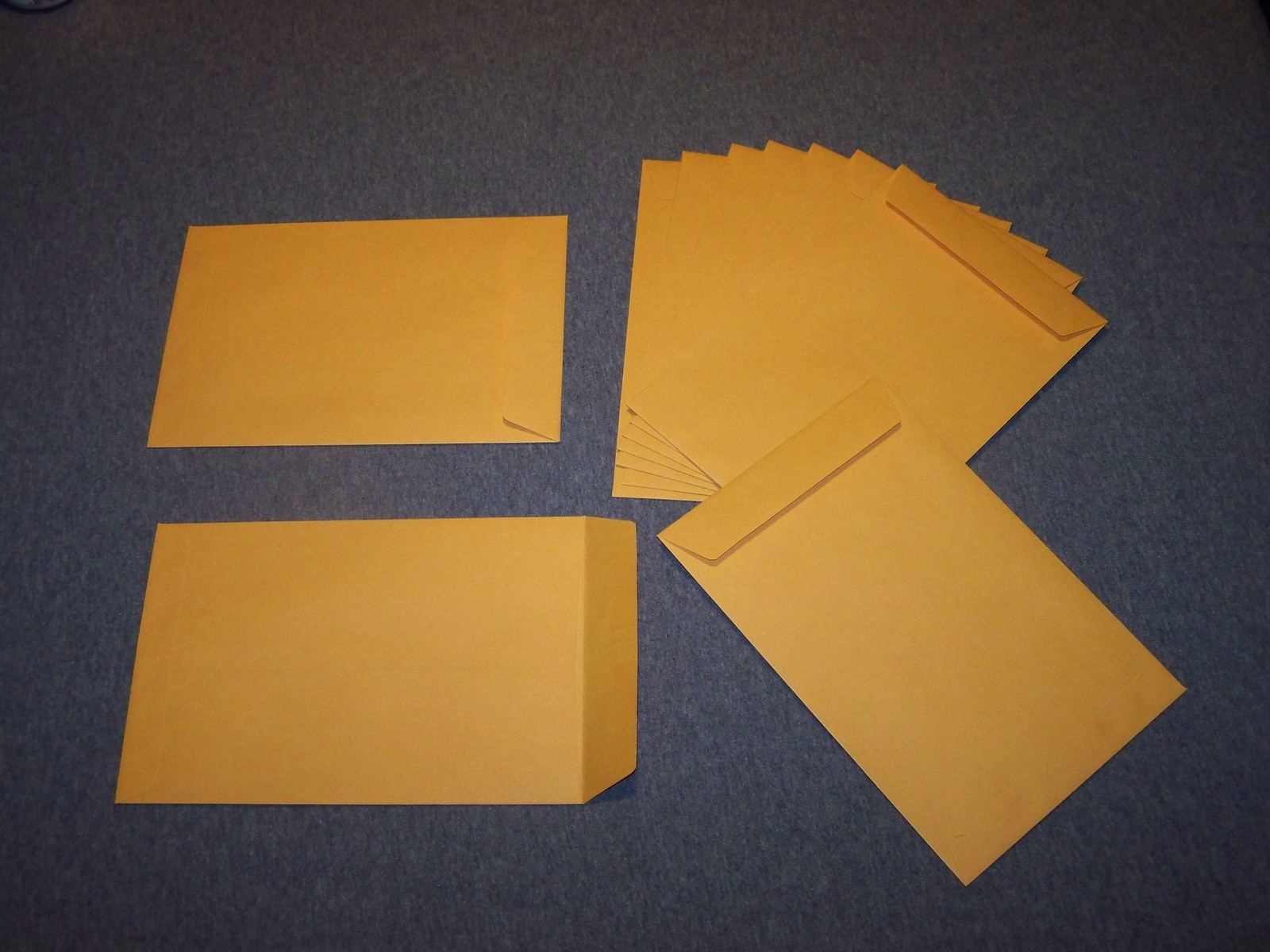 25 – 6 1/2 x 9 1/2 Catalog Envelopes. Gummed flap, 28lb Kraft ( 6.5 x 9.5 )