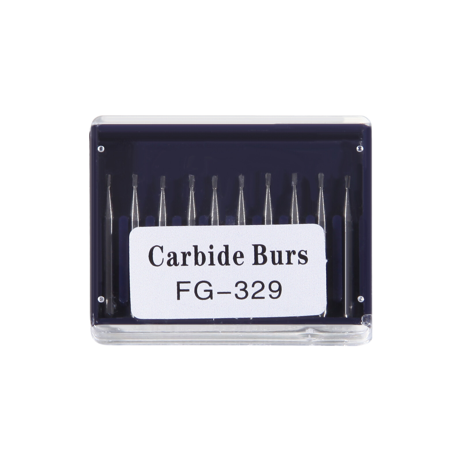 Dental Carbide Burs Pear-Shaped Type for High Speed Tungsten Steel Bur FG329