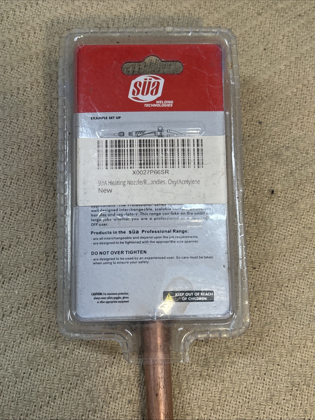SÜA Heating Nozzle/Rosebud 12”