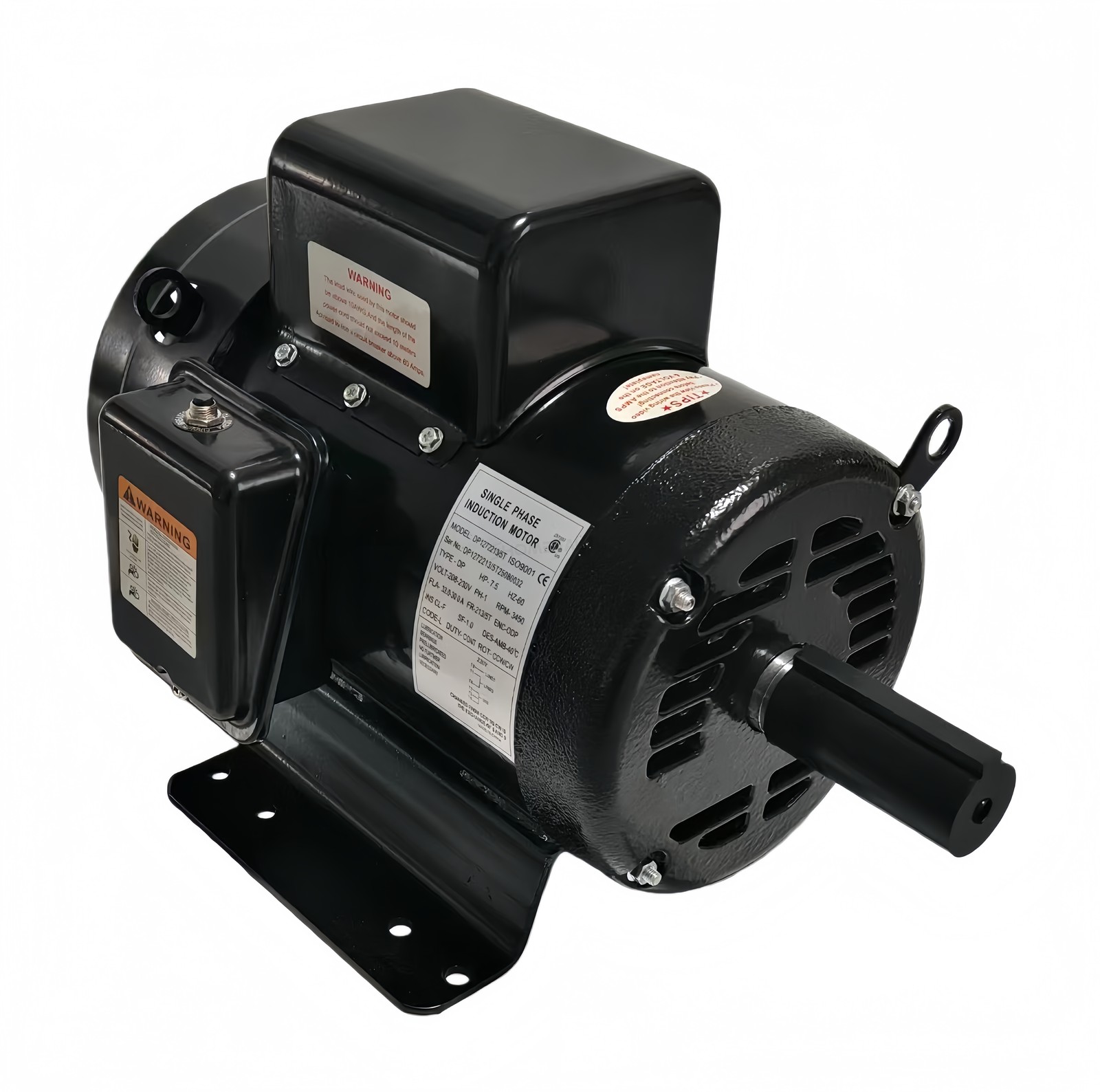 For Ingersoll Rand Single Phase 230V 3450RPM 23172604 7.5HP Air Compressor Motor