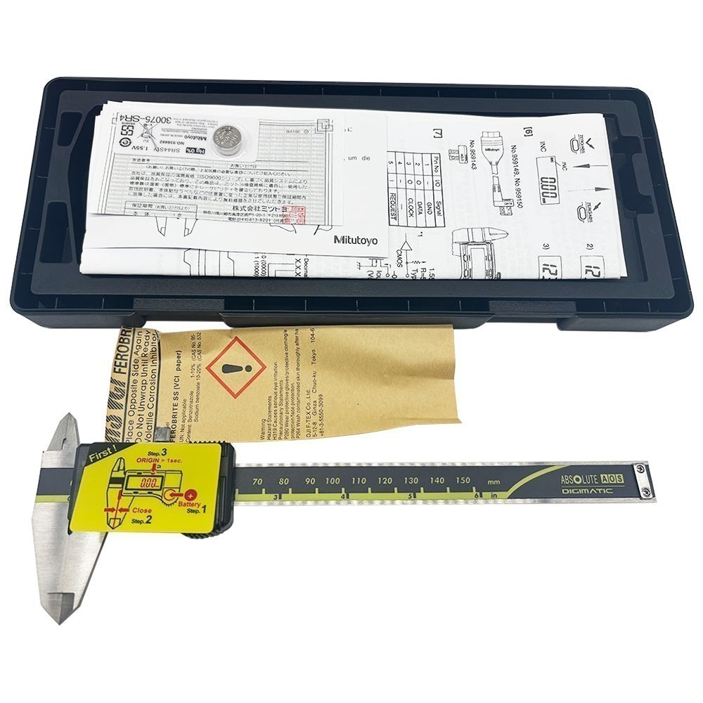 OEM Mitutoyo Absolute Digimatic Caliper 500-196-30 (0-150 mm / 0-6″)