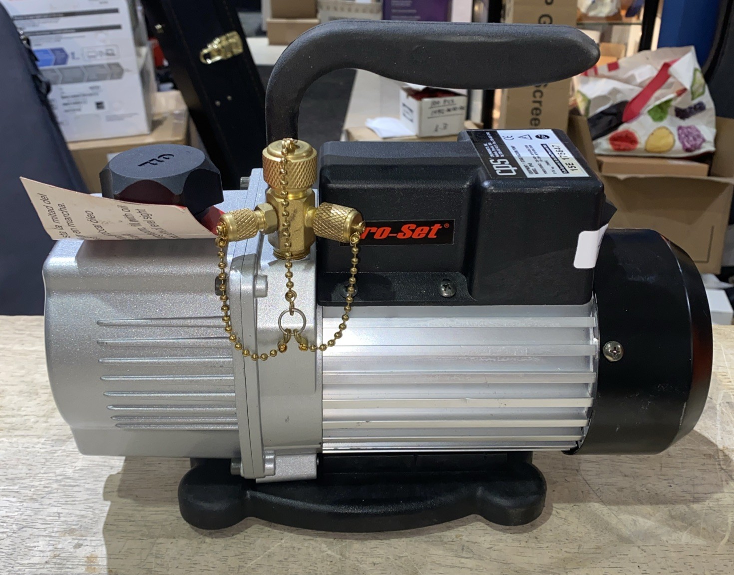 CPS VP4S – Pro Set Single Stage Vacuum Pump, 4 CFM