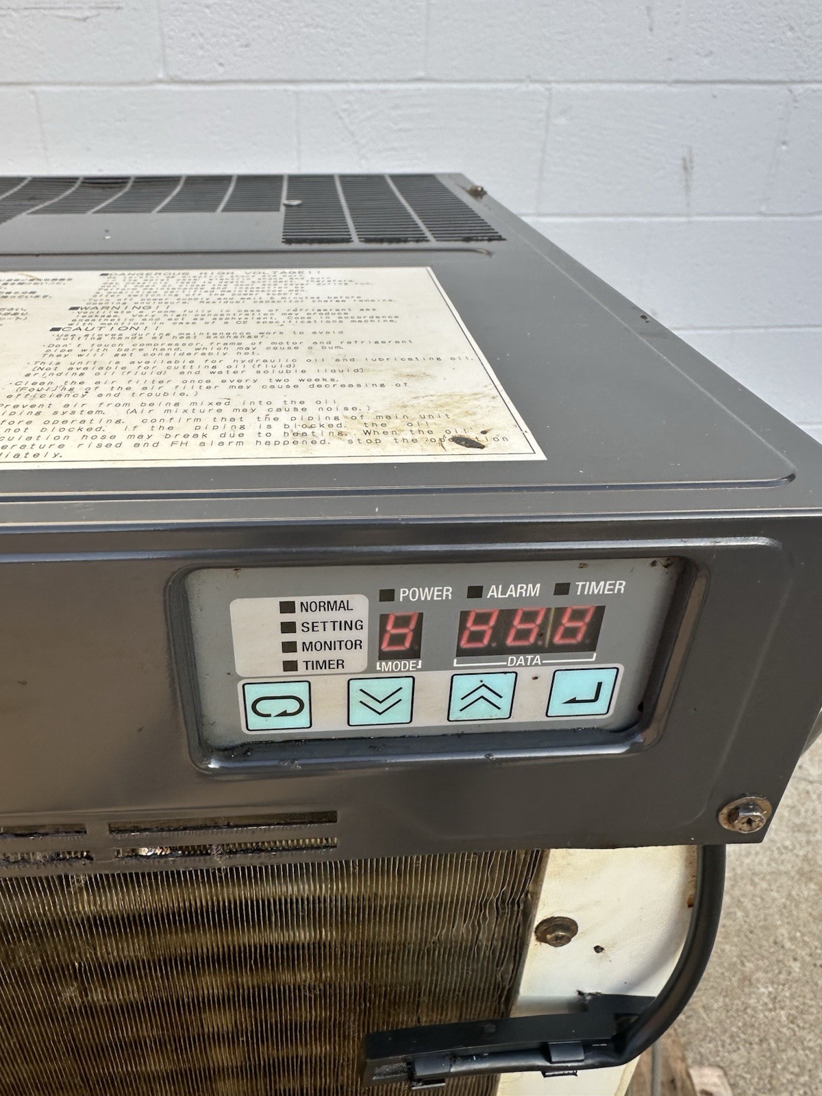 AKZ328-C-D193A Daikin Oil Cooling Unit FULLY TESTED MORI SEIKI