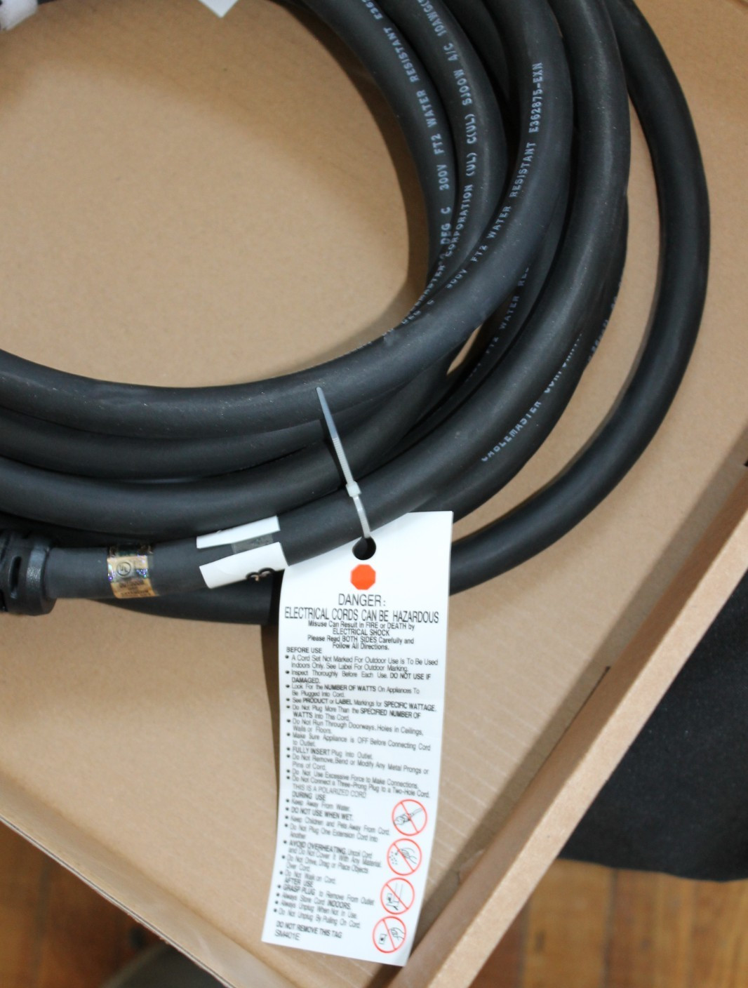 Generac Generator Cord 6328 25ft 30 AMP L14-30 125/250 Volts 10 Guage 4 Wire NEW