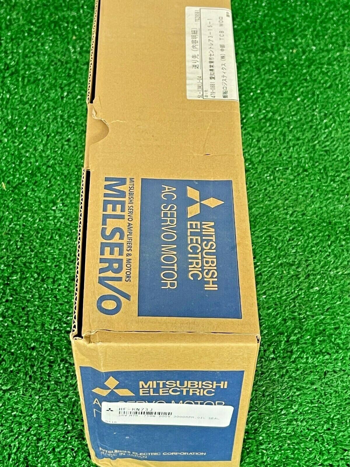 Mitsubishi Electric HF-KN73J AC Servo Drive Motor 750W, 200V, 3000 RPM