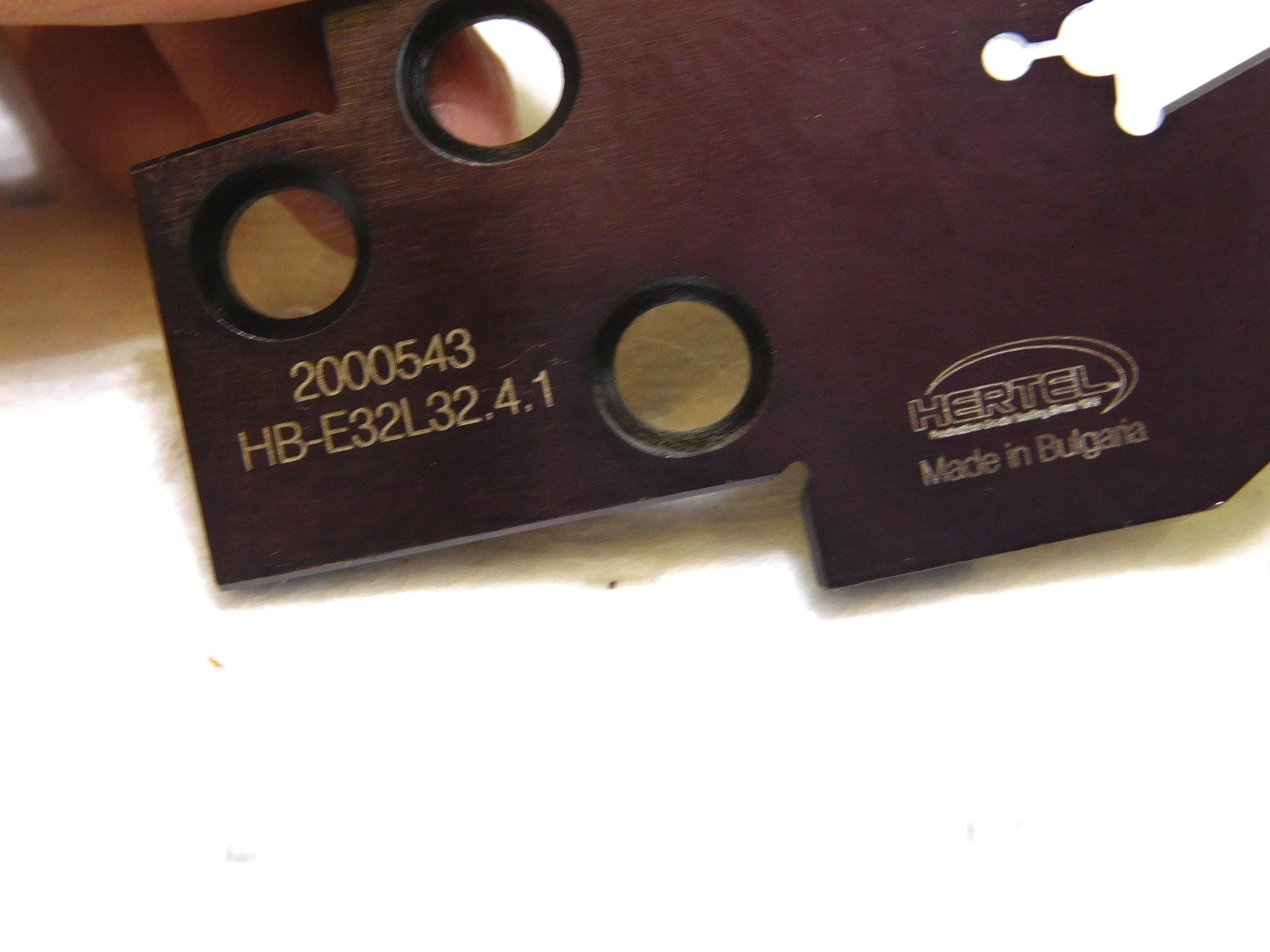 Hertel Indexible Cutoff & Grooving Module 32mm Max DOC LH 20000543 HB-E32L32