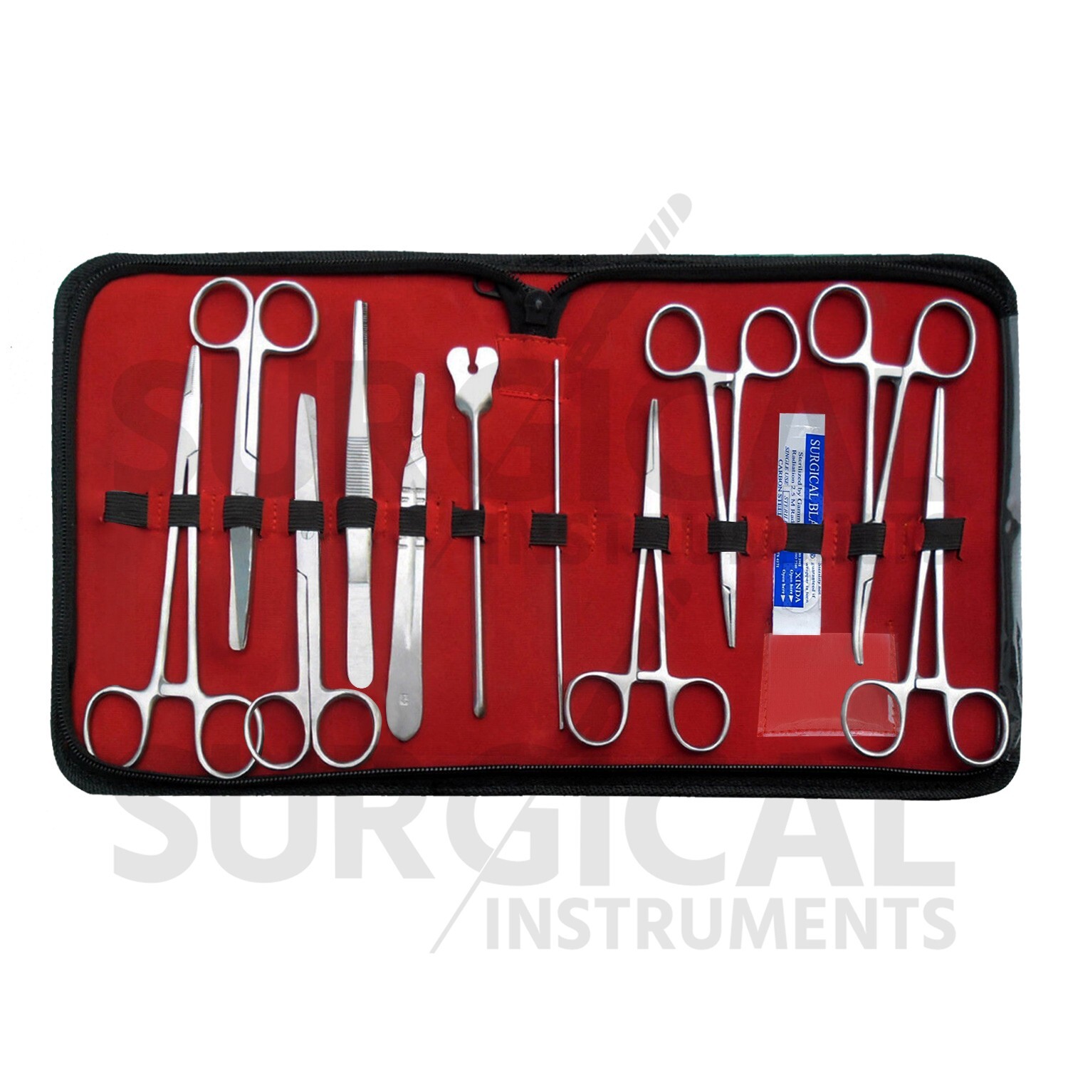 12 Pcs Instruments Surgical Kit Survival Emergency First Aid Military German GR