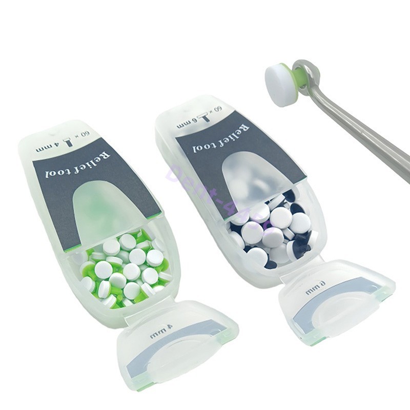 Dental OptraSculpt Veneer Composite Resin Filling Spatula Handle Foam Pads Kit