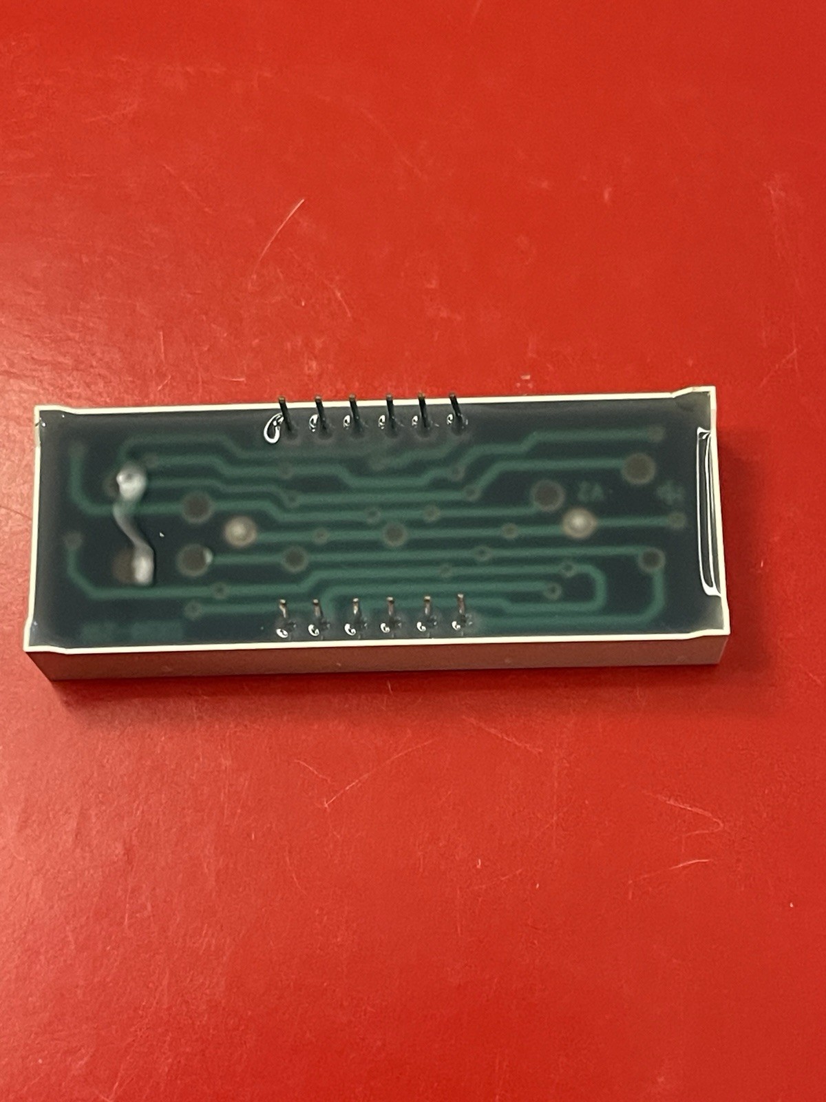 7 Pieces of SA56-21SRWA 7-segment LED Display