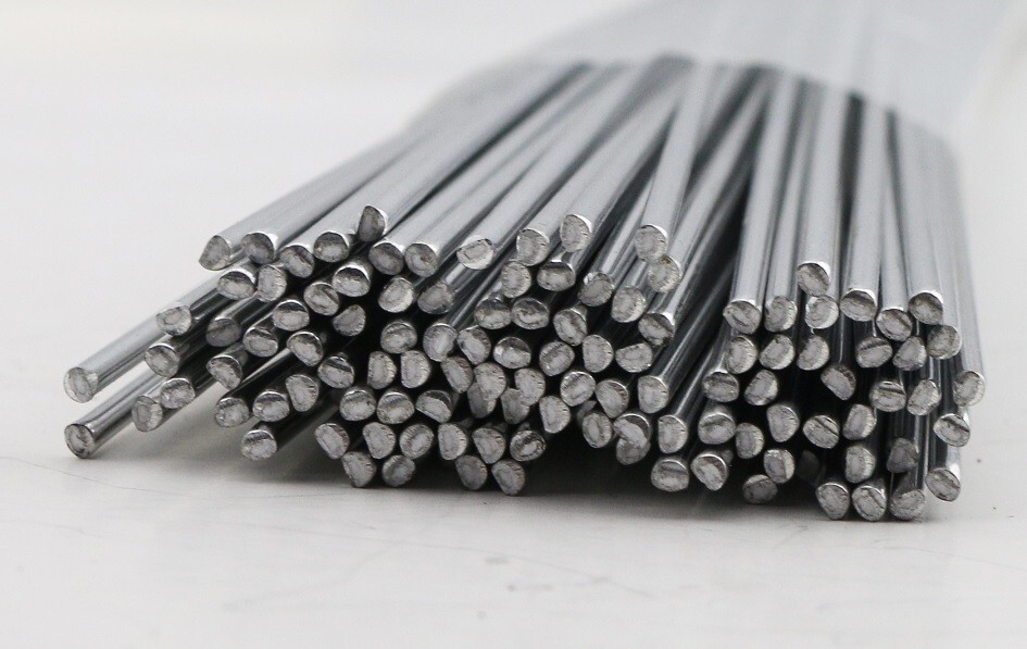 WeldingCity Flux Cored Aluminum Brazing Rod Al88-Si12 (4047) 20-in for HVAC/Auto
