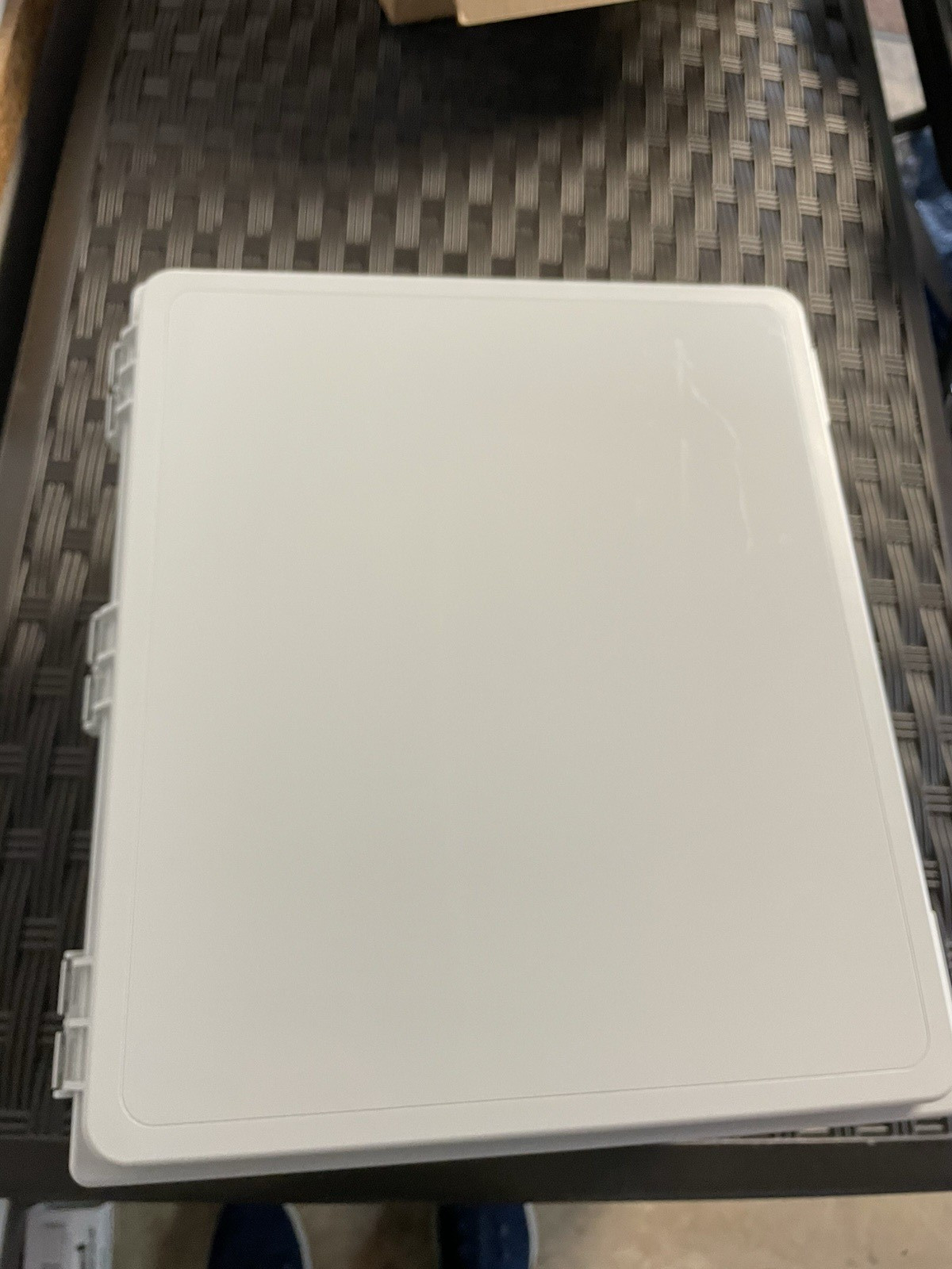 New in Box HOFFMAN POLYESTER ELECTRICAL ENCLOSURE A16148PHC-16X14X8-w/wall Feet!