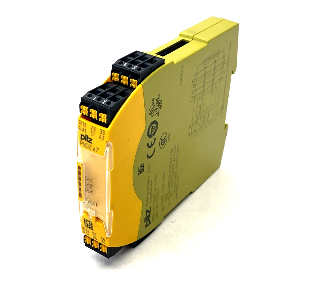PILZ PNOZ s7 C 24VDC 4 n/o 1 n/c Safety Relay Expansion Module 24VDC, 751107
